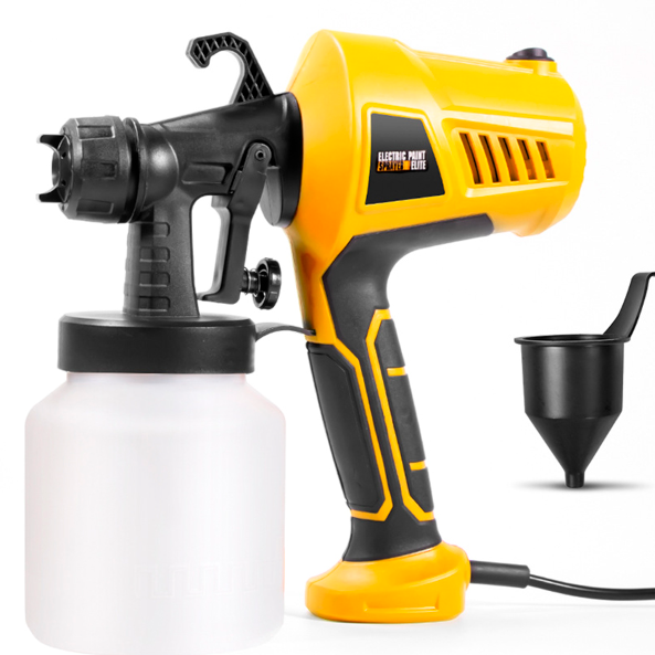 Pistola de Pintura Elétrica - Alta Potência e Precisão