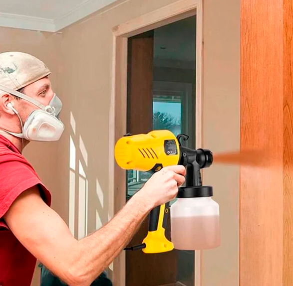 Pistola de Pintura Elétrica - Alta Potência e Precisão