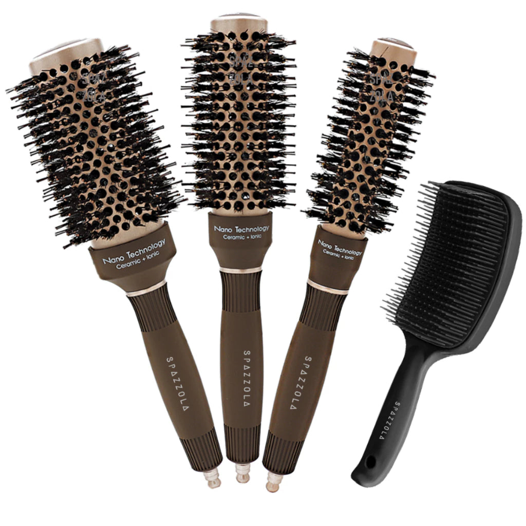 Escova Profissional de Cabelo Térmica - Compre 1 Leve 3 + Brinde