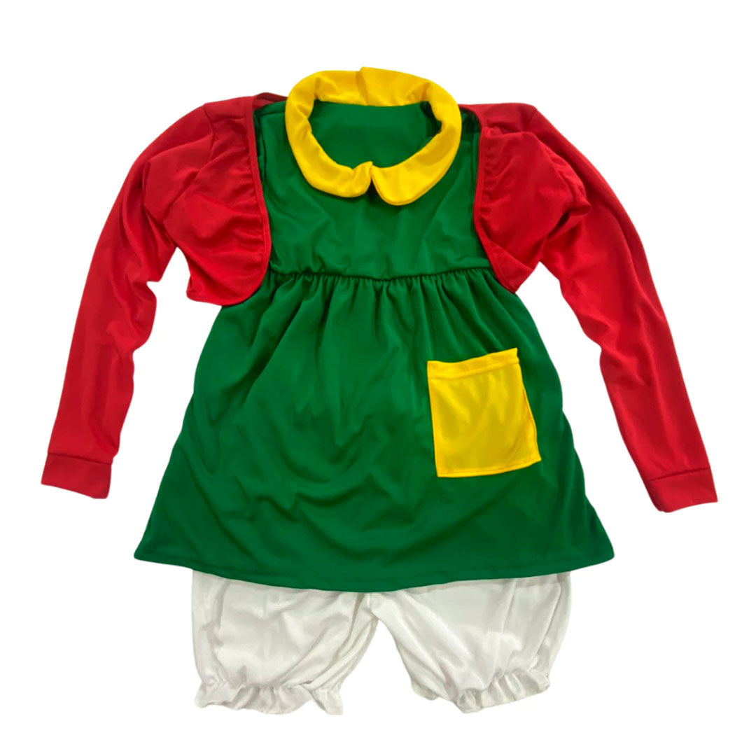 Fantasia Da Chiquinha Infantil Turma do Chaves