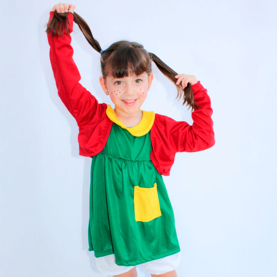 Fantasia da Chiquinha Infantil - Roupa Completa