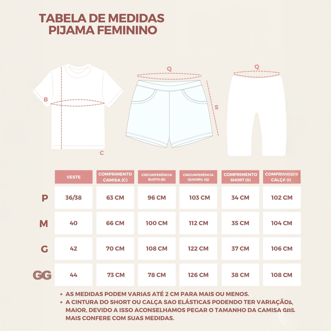 Pijama De Cetim Feminino De Inverno Luxuoso