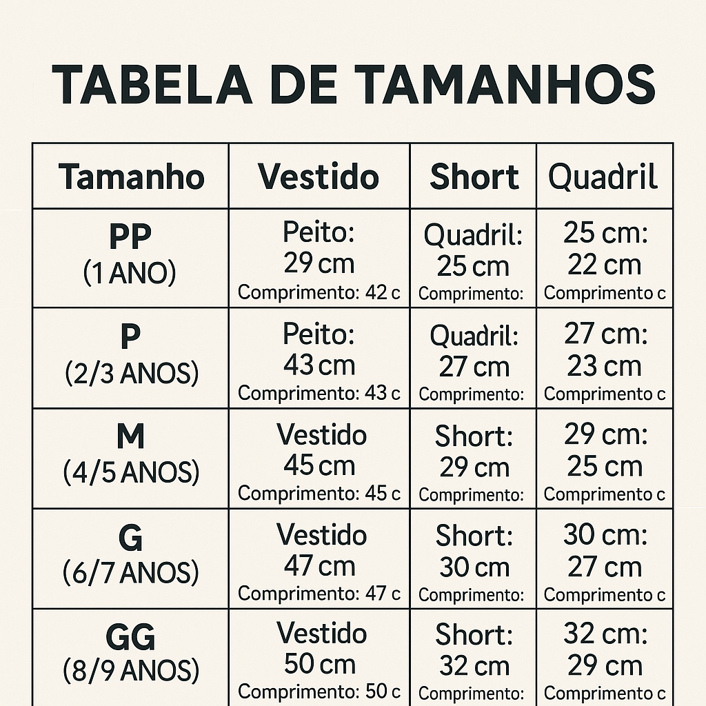 Fantasia da Chiquinha Infantil