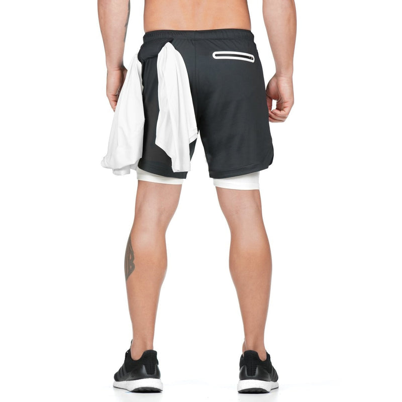 Shorts 2 em 1 Esportivo Dry-Fit SPORTWEAR