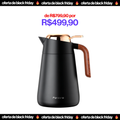 Garrafa Térmica Café Chá Inox 1.6L - Preço de Black Friday