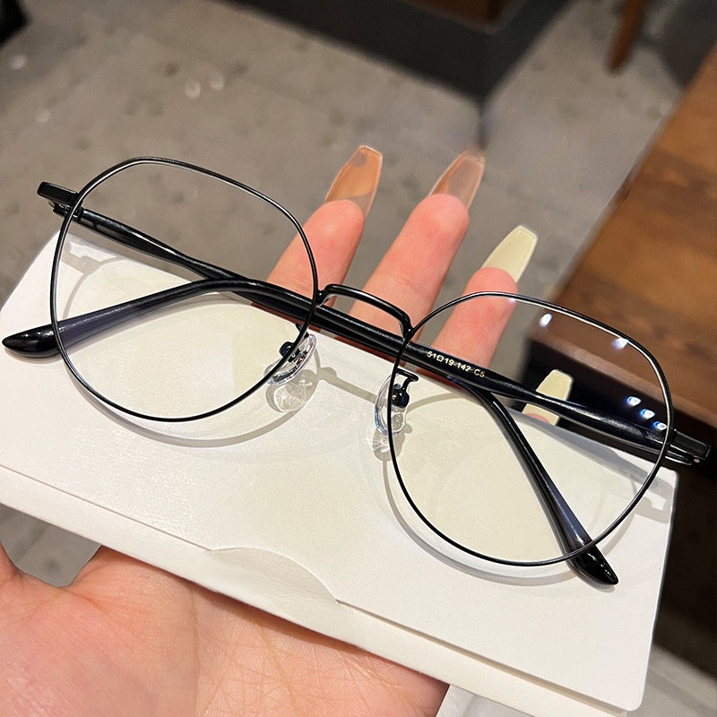Óculos Ultra Focal com Grau Adaptável Anti Luz Azul | Armação Áurea