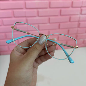 Óculos Feminino + Lentes Anti Luz Azul e UV400