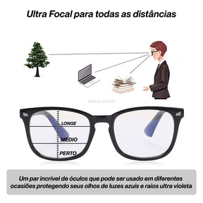 Óculos de Grau com Armação Moderna - Compre 1 Leve 2