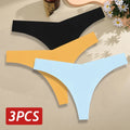 Mulher usando calcinha tanga sem costura cor preta, com recorte anatômico que não marca sob roupas, ideal para looks justos e tecidos finos, oferecendo conforto e leveza no dia a dia.