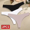 Mulher usando calcinha tanga sem costura cor preta, com recorte anatômico que não marca sob roupas, ideal para looks justos e tecidos finos, oferecendo conforto e leveza no dia a dia.