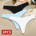 Mulher usando calcinha tanga sem costura cor preta, com recorte anatômico que não marca sob roupas, ideal para looks justos e tecidos finos, oferecendo conforto e leveza no dia a dia.