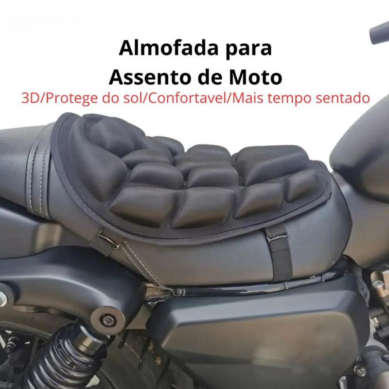 Capa Almofada Universal para Assento de Motocicleta