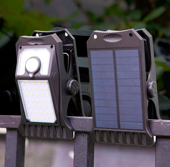 Refletor com Placa Solar FlexLight