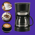 Cafeteira elétrica Agratto 15X com capacidade para 15 xícaras, filtro permanente, jarra de vidro e desligamento automático. Compacta, potente e perfeita para quem busca praticidade e sabor todos os dias.