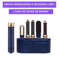Escova Modeladora e Secadora 5 em 1 - Caixa de Brinde