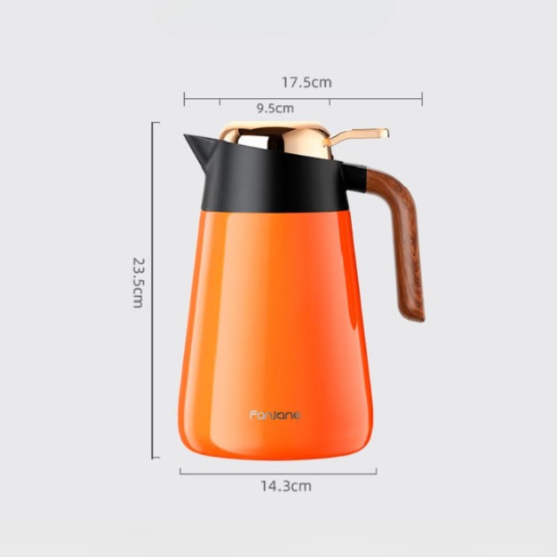 Garrafa Térmica Café Chá Inox 1.6L - Preço de Black Friday