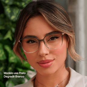 Óculos Feminino MultiFocal com Cristal Brilhante - ÚLTIMAS UNIDADES