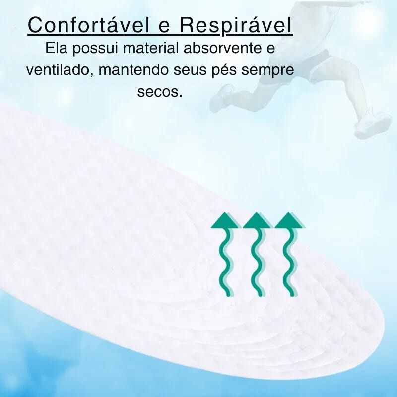 Palmilha Ortopédica Biodegradável - Compre 3 Pares Leve 5