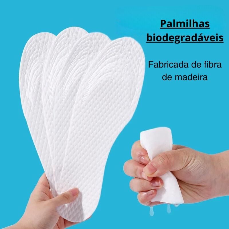 Palmilha Ortopédica Biodegradável - Compre 3 Pares Leve 5