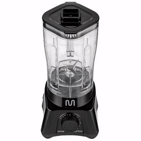 Liquidificador Multi Turbo 650W, modelo compacto e potente, com copo transparente de 2,1 litros, 2 velocidades, função pulsar e base antiderrapante. Perfeito para sucos, vitaminas e molhos.