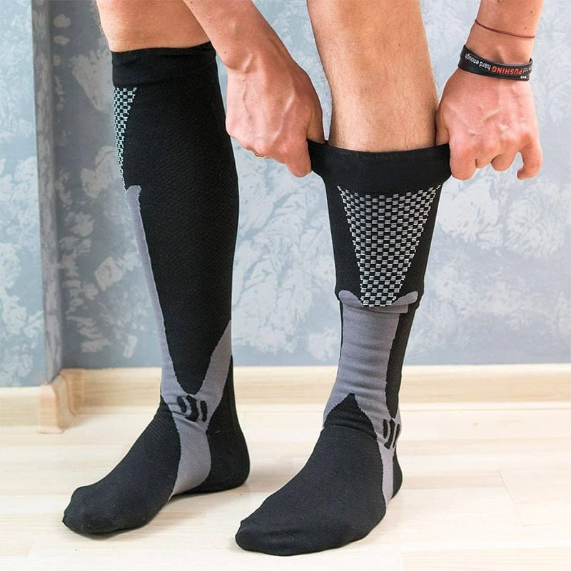 Meias Compression Socks - Alívio Imediato das Dores [COMPRE 1 PAR LEVE 2]