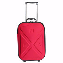Mala de viagem pequena e rígida, ideal como mala de bordo 10kg. Com alça retrátil, rodinhas, interior forrado e medidas aprovadas pela ANAC. Perfeita para voos curtos.