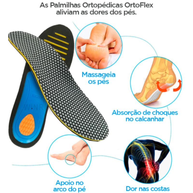 palmilha ortopedica para esporão&nbsp;