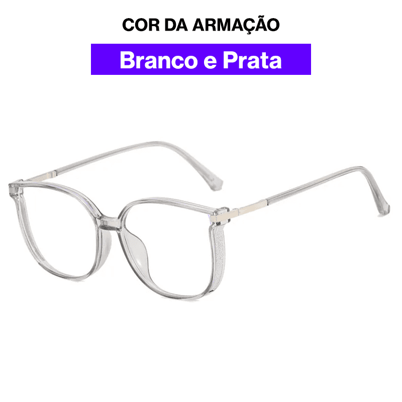 Óculos Feminino MultiFocal com Cristal Brilhante - ÚLTIMAS UNIDADES