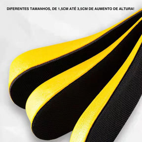 Palmilha Ortopédica Sob Medida com suporte de arco - Até 3.5 cm