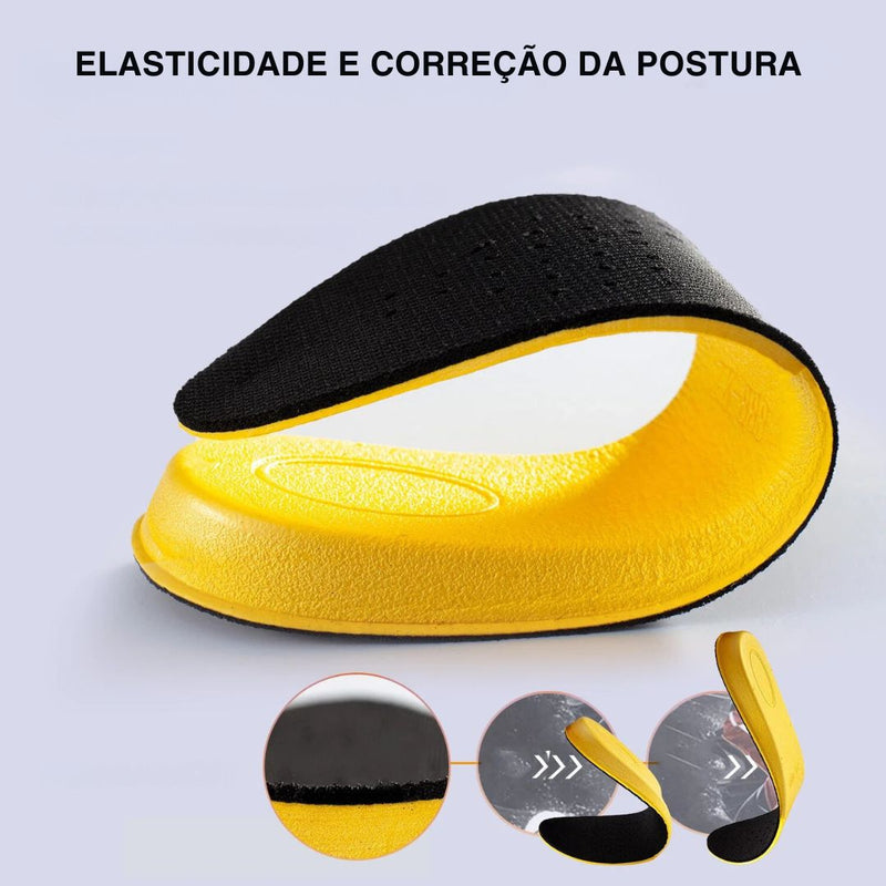 Palmilha Ortopédica Sob Medida com suporte de arco - Até 3.5 cm