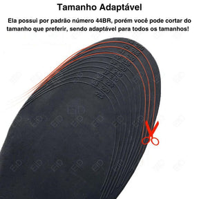 Palmilha de Aumento de Altura - Aumente até 5cm