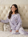 Pijama Feminino Peludinho Corações