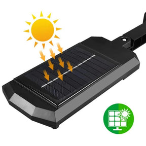 Refletor Solar LED com Sensor de Movimento e Controle