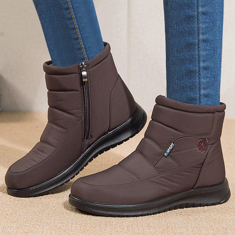 Bota Feminina de Inverno de Luxo Peluciada - Broomance