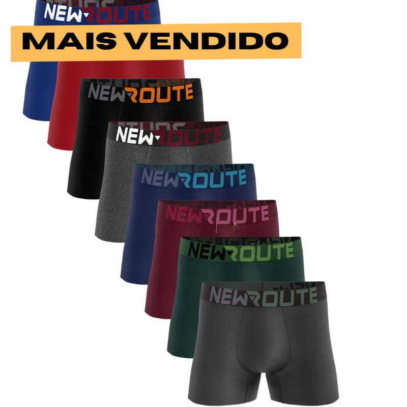 Cueca boxer masculina em microfibra com elástico largo e forro 100% algodão. Ajuste confortável, tecido respirável e costuras reforçadas. Ideal para o dia a dia.