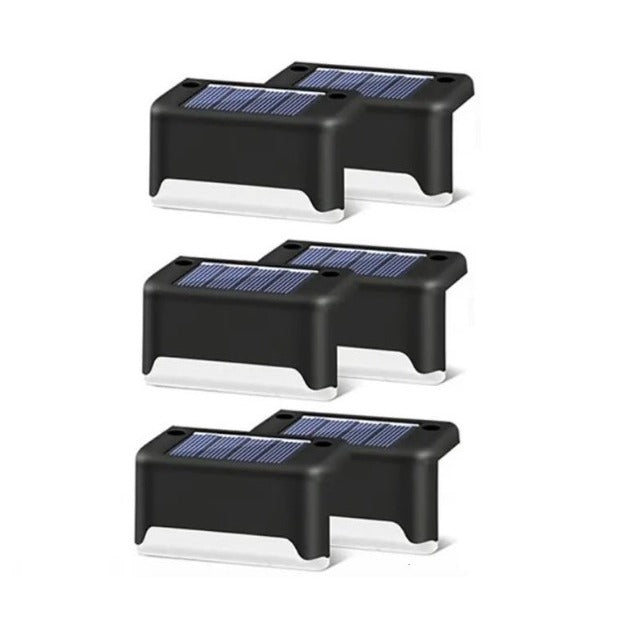 Kit Iluminação Solar à Prova d'Água para Jardim e Varanda