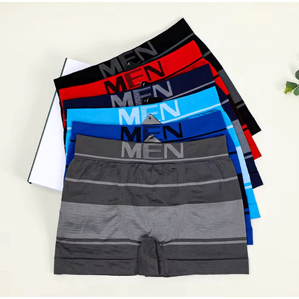 Kit Com 10 Cuecas Boxer Microfibra Adulto