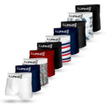 Kit 10 Cuecas Masculina Adulto Boxer de Microfibra
