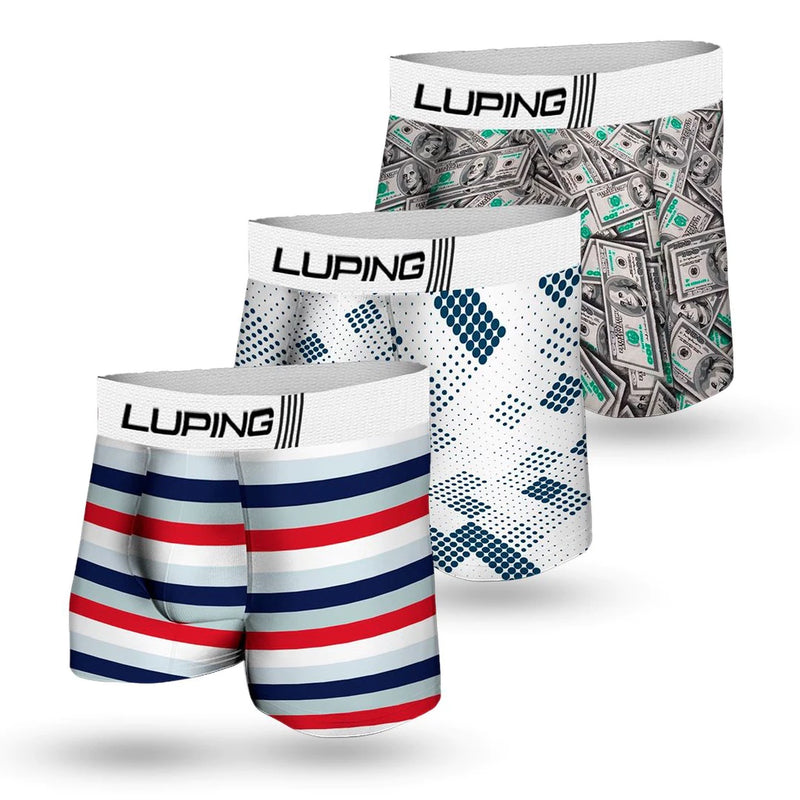 Kit 10 Cuecas Masculina Adulto Boxer de Microfibra