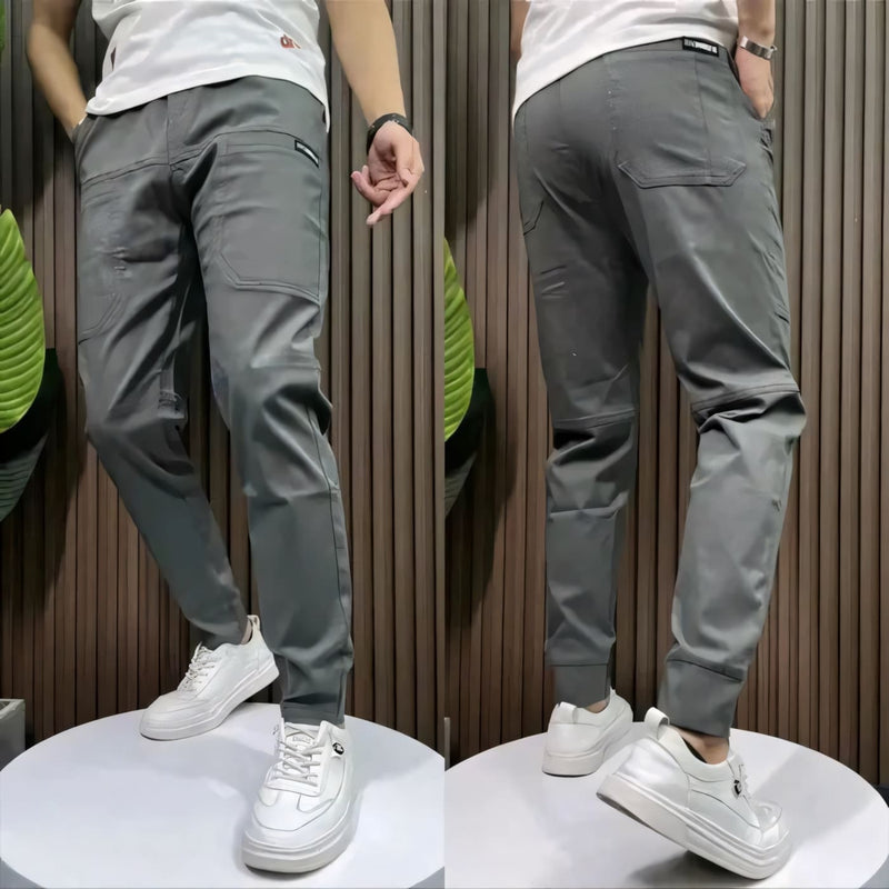 Calça Cargo Slim Masculina Com 6 Bolsos