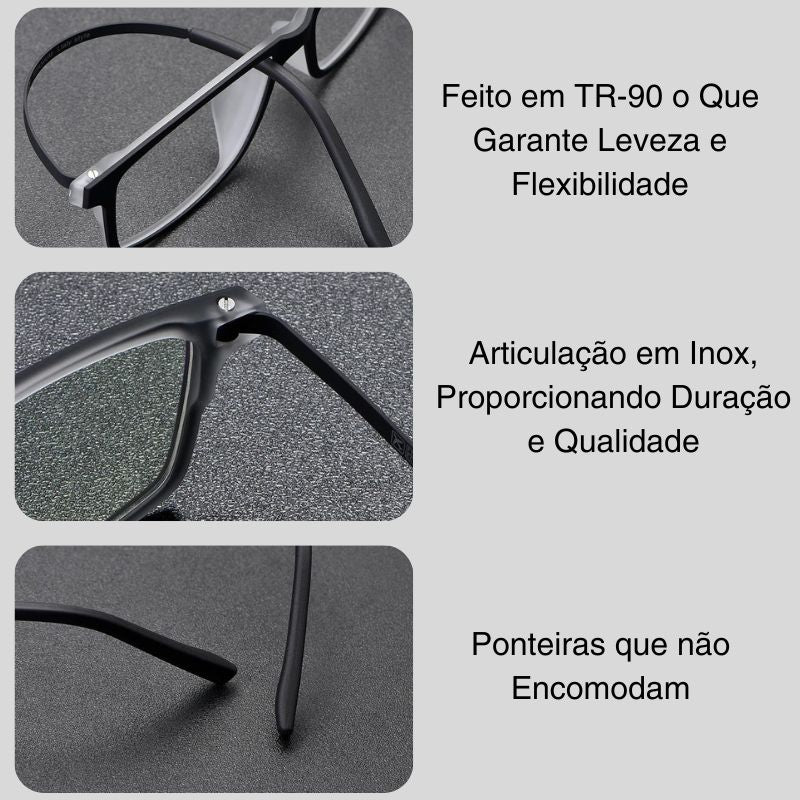Óculos TR90 - Lente Fotocromática