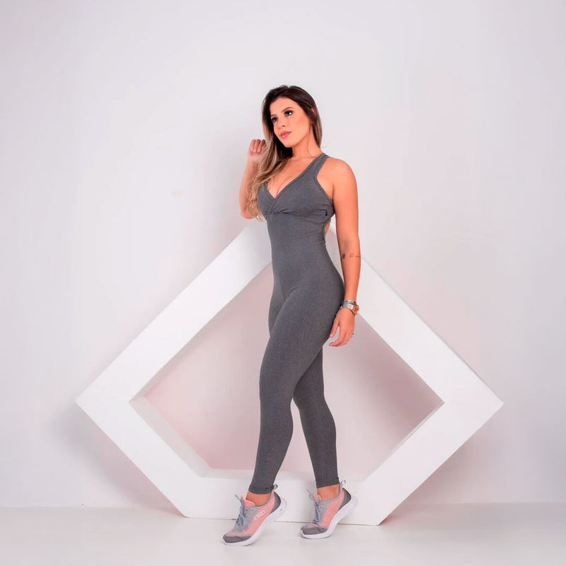 Macacão Legging Feminino De Academia Compre 1 Leve 2 - Bojo Removível