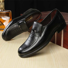 Sapato de Couro Social Masculino Shoes Side