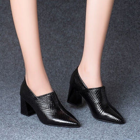 Sapato Feminino Nobre - Salto Bloco